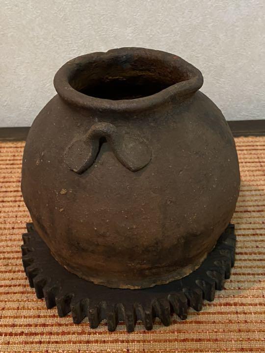 Jars Echizen old kiln jars Edo Japanese Antiques