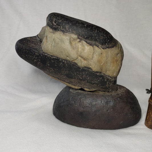 Natural stone stone table ornament Hokkaido collection
