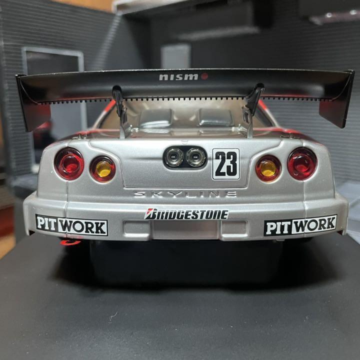 Unexhibited Auto Art 1/18 Skyline GT-R(R34) '02JGTC
