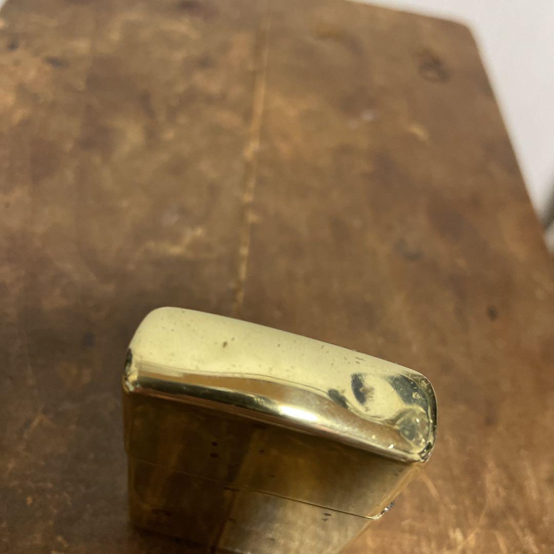 As is for parts ZIPPO lighter SOLID BRASS 1994