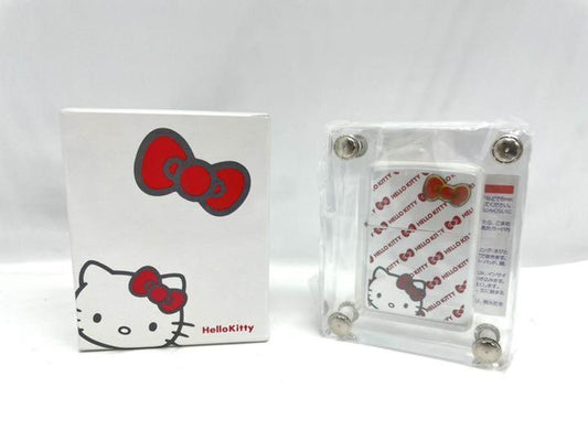 As is for parts ZIPPOライター　未使用 zippo×ハロー キティ シリアルナンバー219