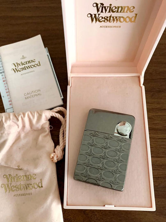 As is For Parts Unused Vivienne Westwood Zippo Lighter  with box bag