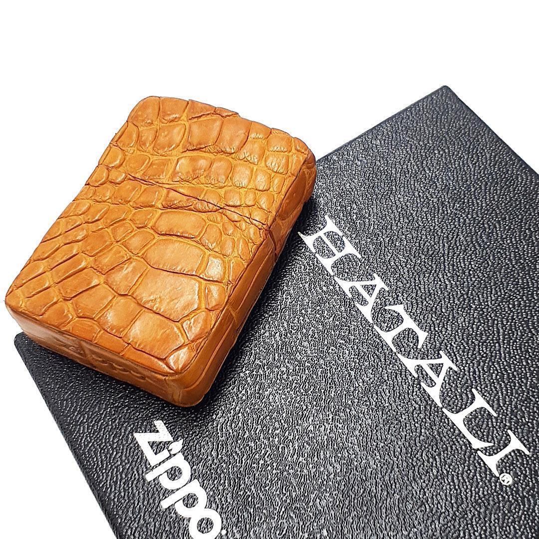 As is For Parts Unused Hatari Leather Wallet Workshop Zippo Oil Lighter