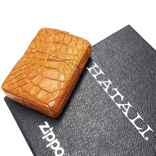 As is For Parts Unused Hatari Leather Wallet Workshop Zippo Oil Lighter