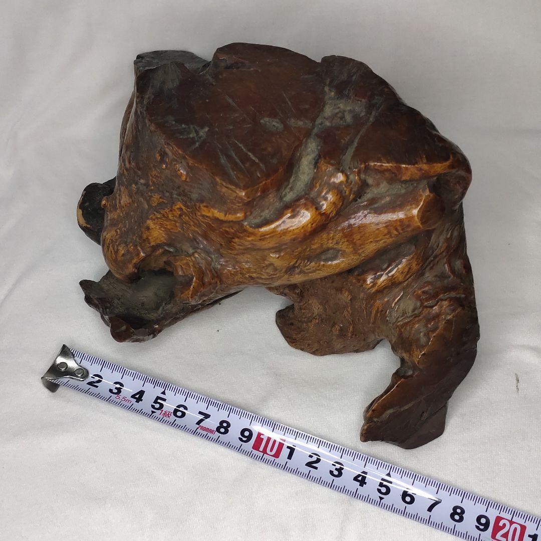 Antique stump Figurine Bonsai stand Jidaimono Old family collection