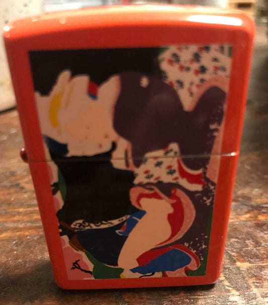 As is For Parts zippo Tadanori Yokoo design lacquer finish Zippo YOKOO TADANORI