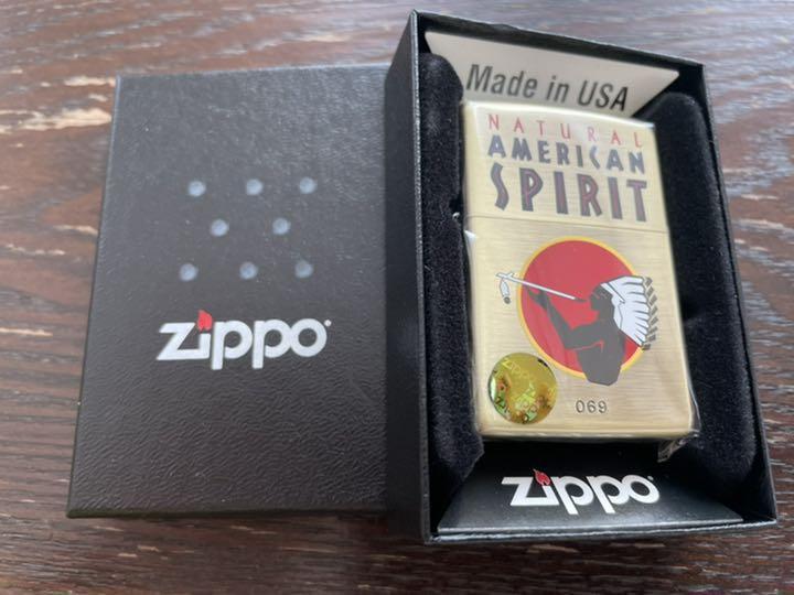 As is for parts Natural American Spirit Zippo not for sale serial number availab