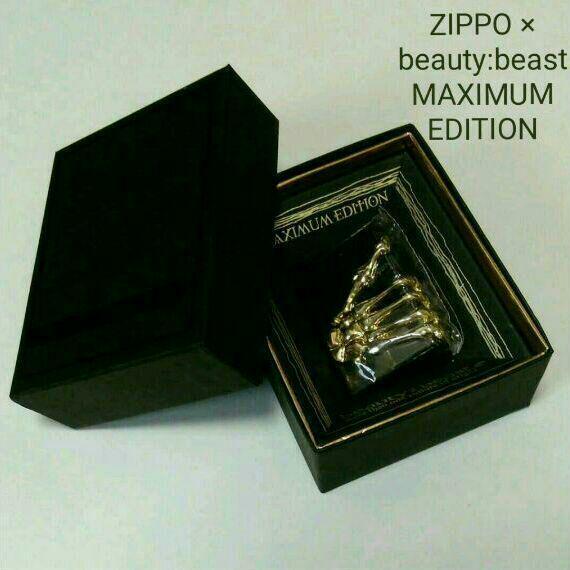 As is for Parts ZIPPO '06 beauty:beast MAXIMUM EDITION.