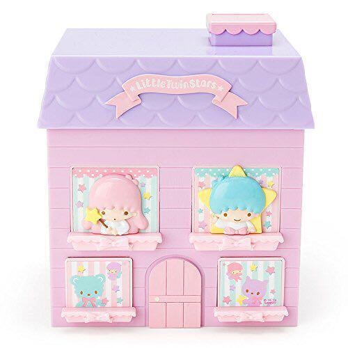 Little Twin Stars house type plastic chest
