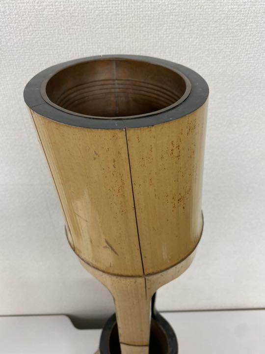 Vase Bamboo Vase Bamboo Craft Cun Bamboo Double Cut Bamboo Tube