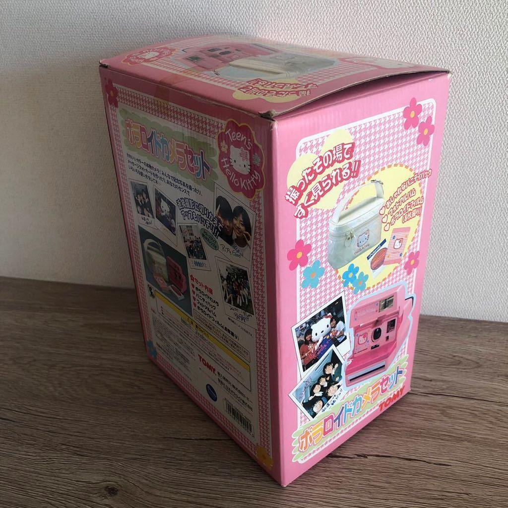 unused Hello Kitty Polaroid 600 camera w/pouch Sanrio TOMY