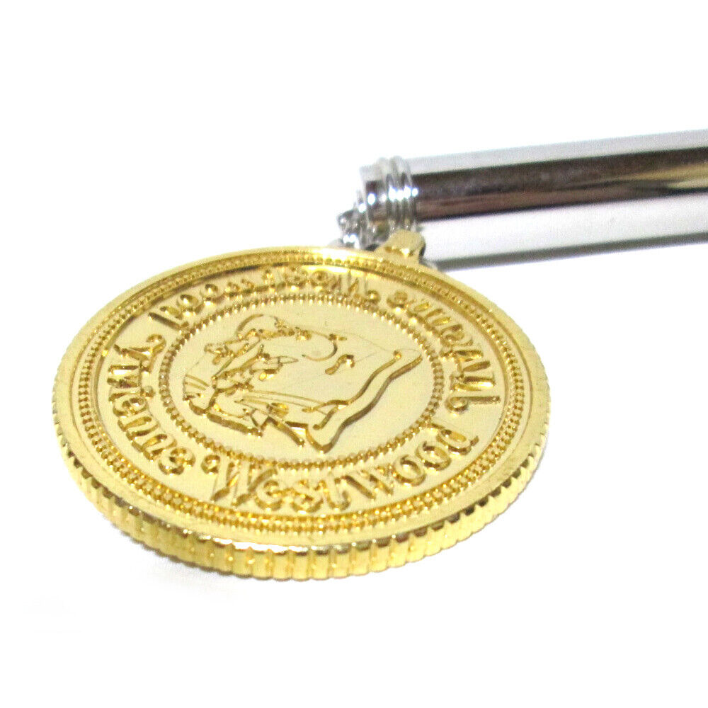 As is For Parts Vivienne Westwood  ウッド ゴールド オーブ メダルオーブライター