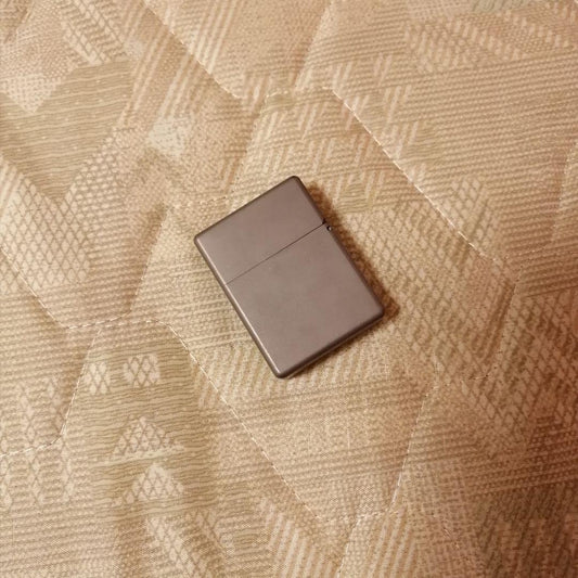 As is For Parts ZIPPO Zippo Pure Titanium Titanium Popular Rare