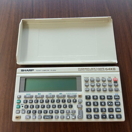 As is for Parts SHARP pocket computer PC-E550