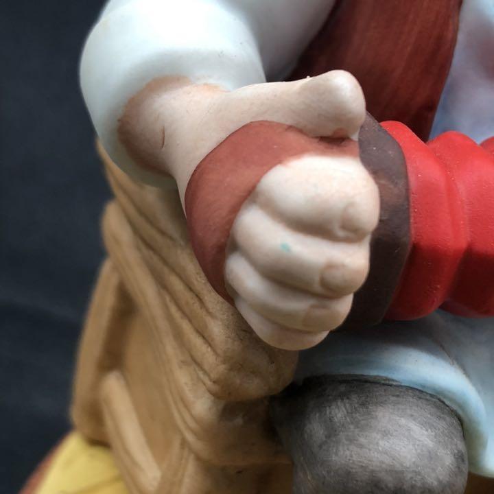 Pinocchio music box figure