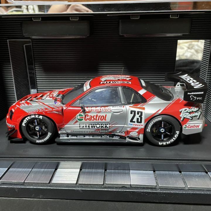 Unexhibited Auto Art 1/18 Skyline GT-R(R34) '02JGTC