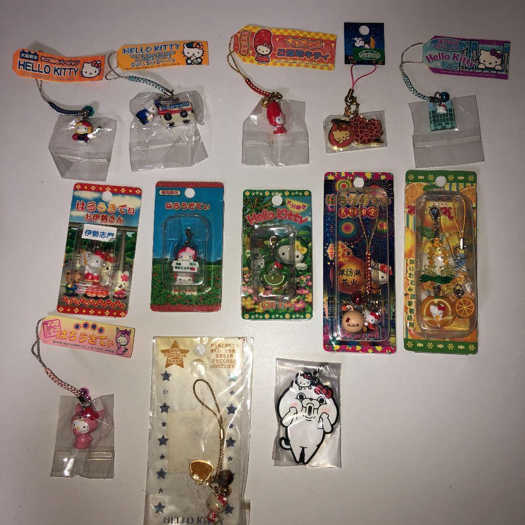 lot Hello Kitty Local Strap Osaka Version