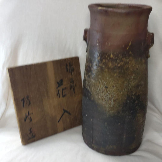 Bizen ware flower vase tea utensils flower ware power
