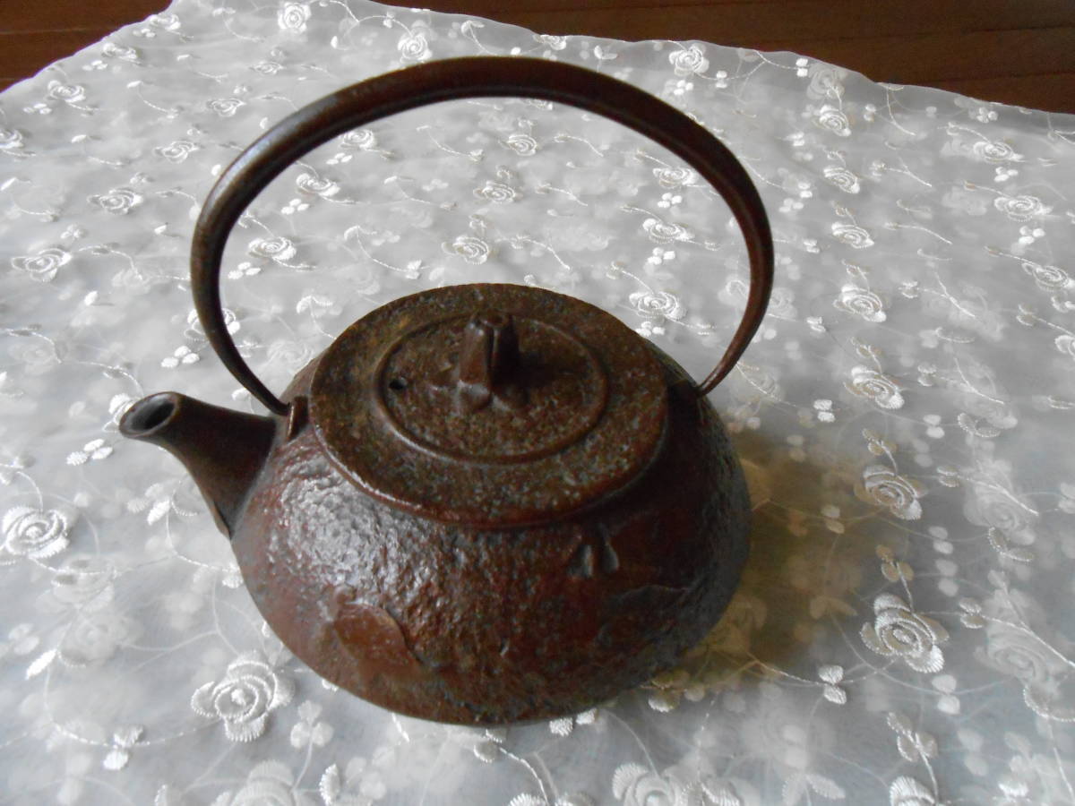 iron kettle Japanese Antiques
