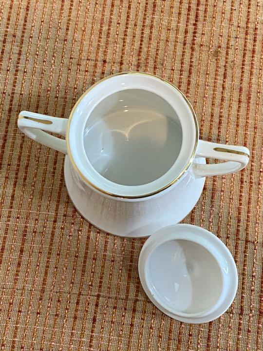 teapot sugar pot antique old noritake Japanese Antique A-1