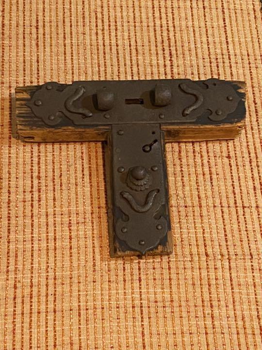 metal fittings keys chests drawers coin boxes Edo Meiji Taisho Japanese Antiques