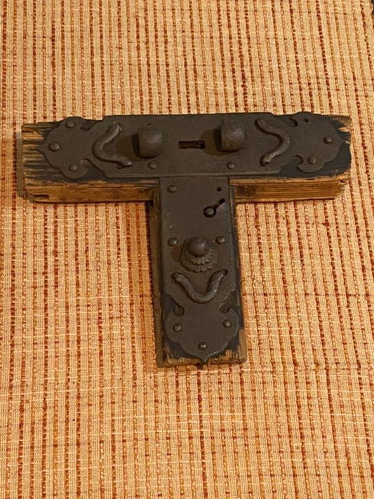metal fittings keys chests drawers coin boxes Edo Meiji Taisho Japanese Antiques