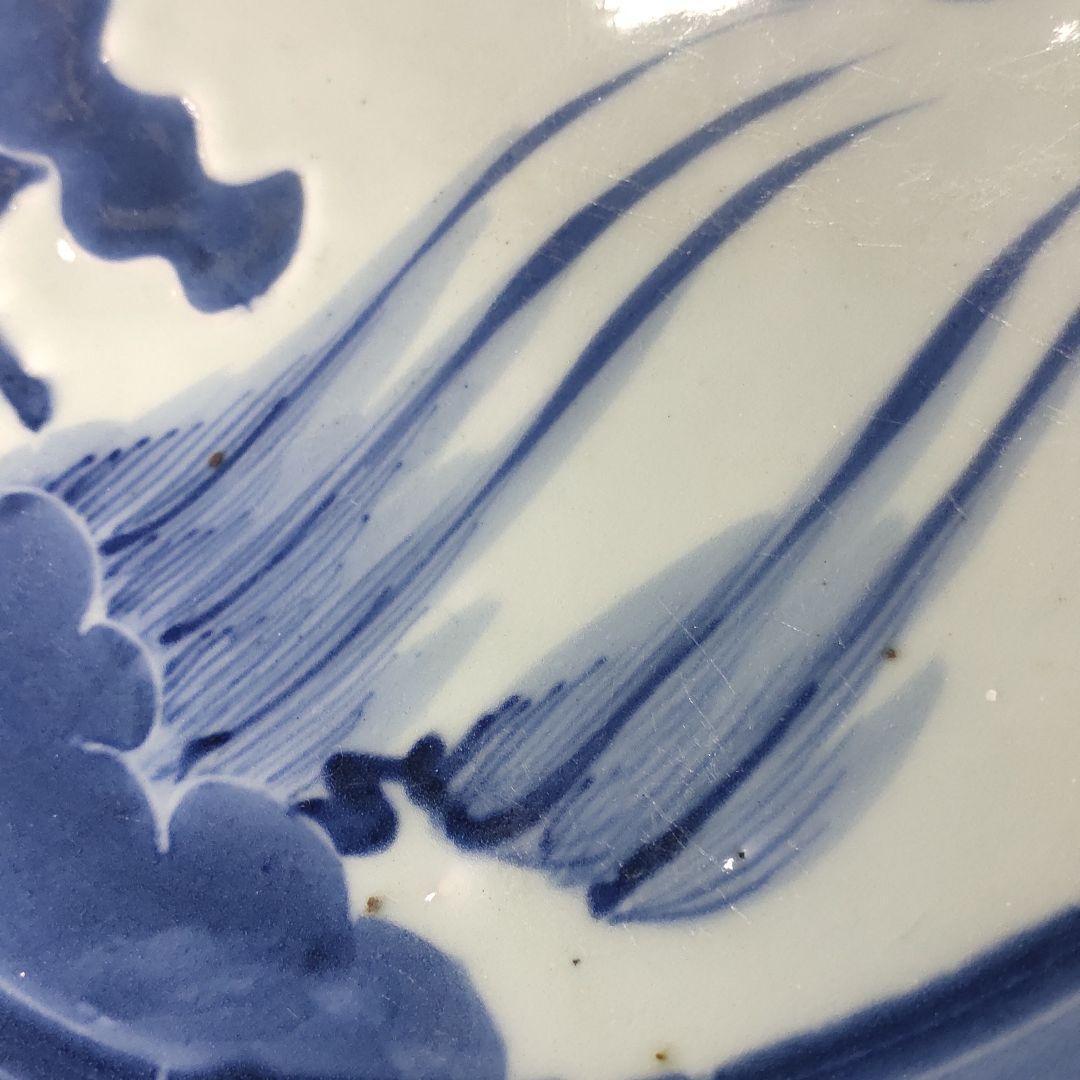 Old Imari ware Dyed platter Hand-painted Collector's