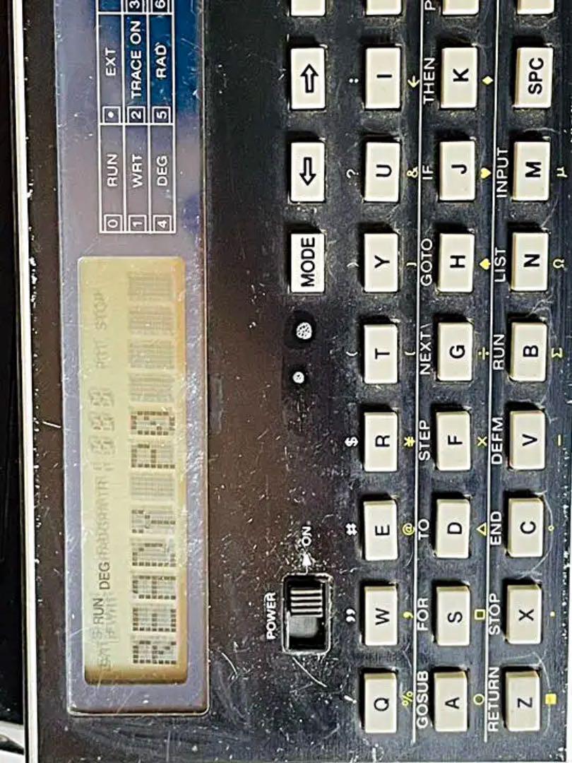 As is for Parts Nissin Foods Yu-COM Pocket Computer PB-100