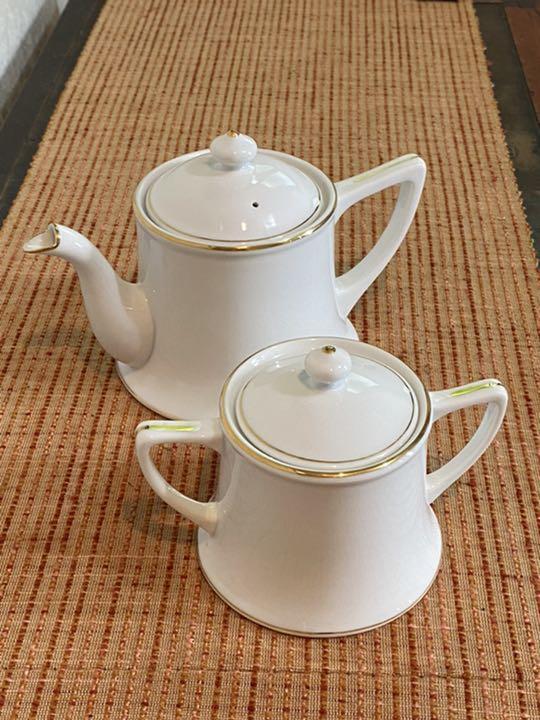 teapot sugar pot antique old noritake Japanese Antique A-1