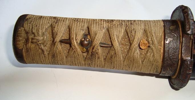 Short sword Koshirae Menuki (rabbit pattern) Jidaimono Armor Sword fittings