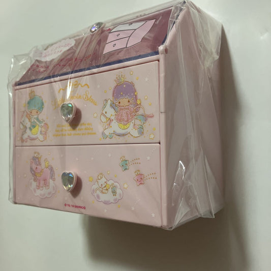 Plastic Mini Chest Sanrio Prize Little Twin Stars Accessory Case Display Pink