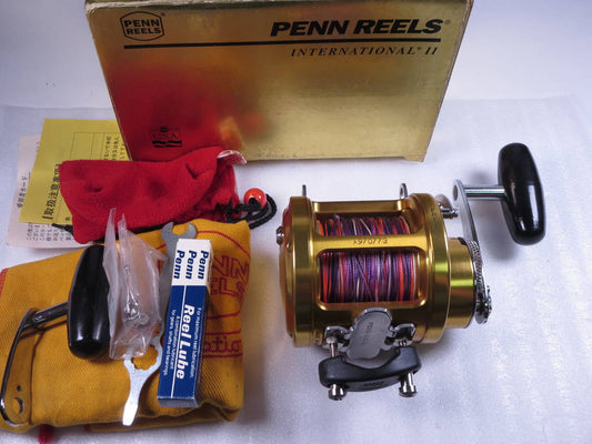 As is For Parts PENN REELS 12LT INTERNATIONAL Ⅱ lever drag reel bait reelJigging