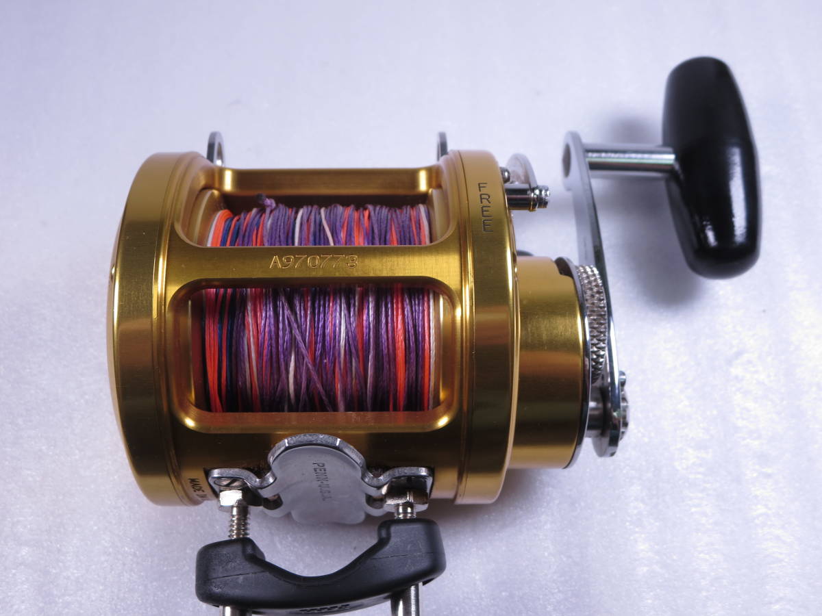 As is For Parts PENN REELS 12LT INTERNATIONAL Ⅱ lever drag reel bait reelJigging