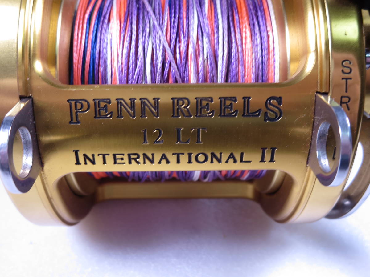 As is For Parts PENN REELS 12LT INTERNATIONAL Ⅱ lever drag reel bait reelJigging