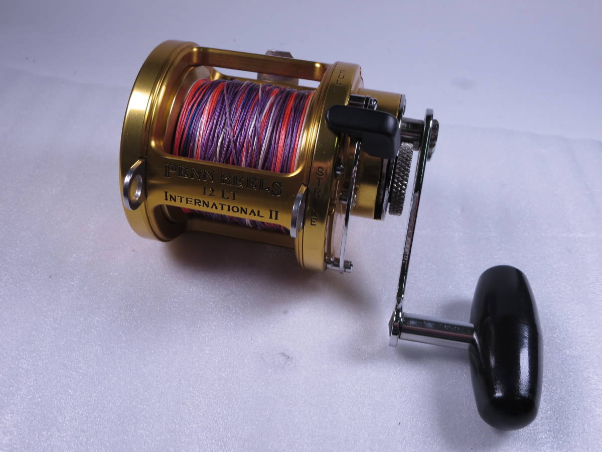 As is For Parts PENN REELS 12LT INTERNATIONAL Ⅱ lever drag reel bait reelJigging