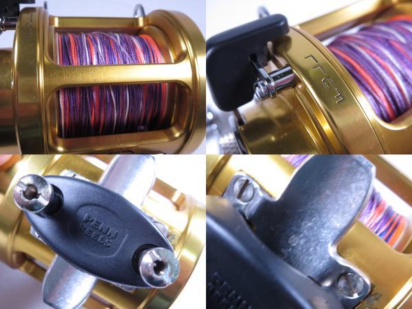 As is For Parts PENN REELS 12LT INTERNATIONAL Ⅱ lever drag reel bait reelJigging