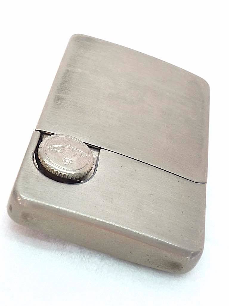 As is For Parts Vivienne Westwood thin gas lighter silver stainless steel
