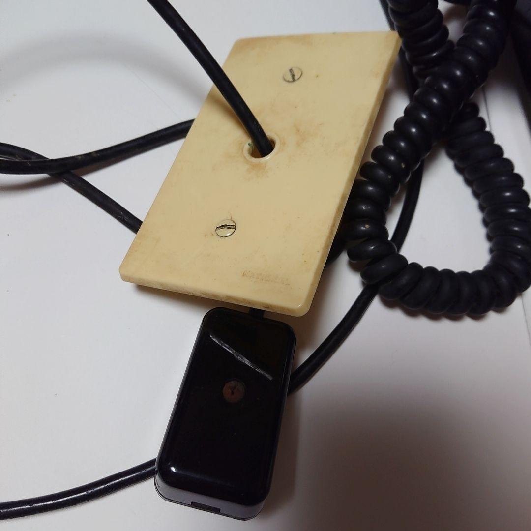 As is For Parts black phone landline phone dial phone analog phone