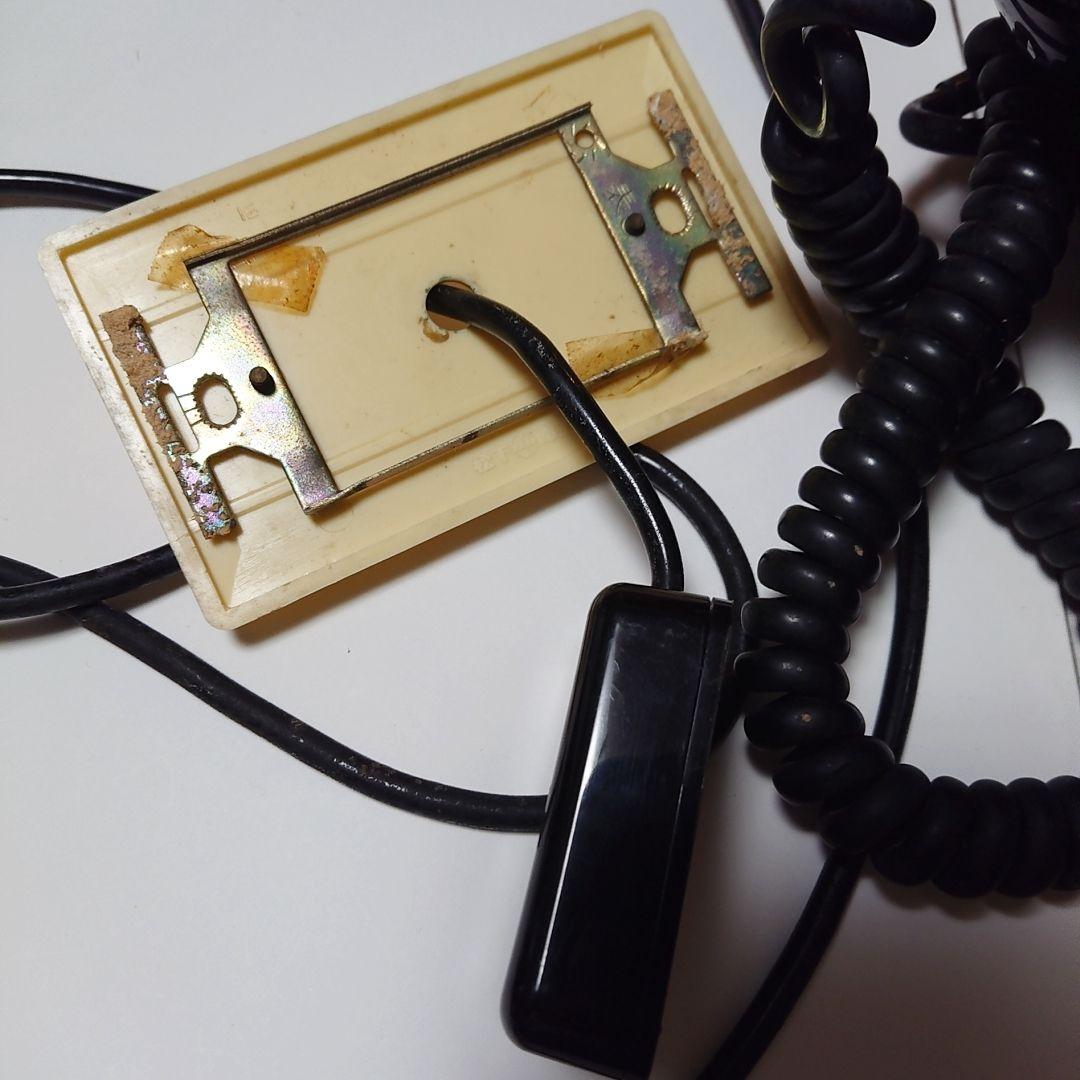 As is For Parts black phone landline phone dial phone analog phone