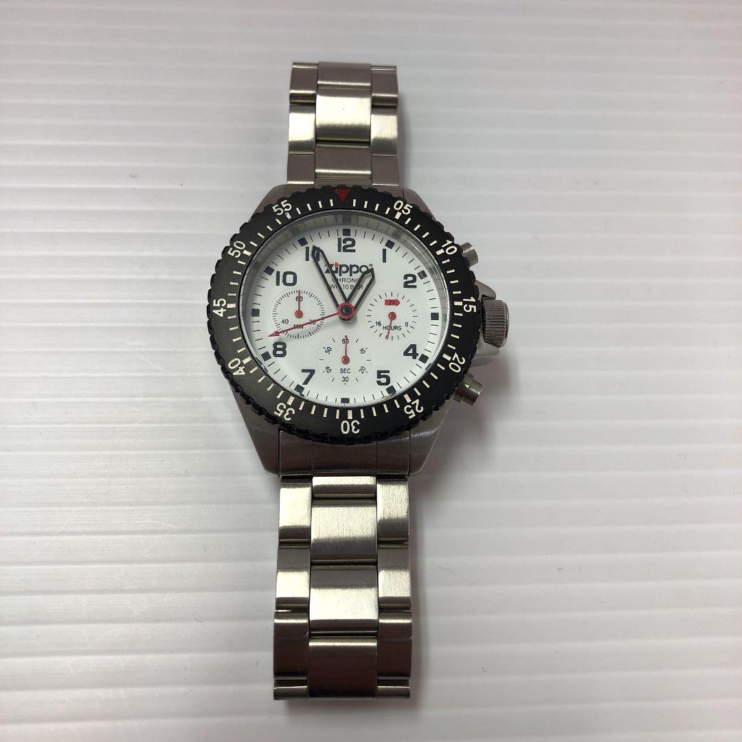 As is For Parts zippo chronograph watch brand new collection white
