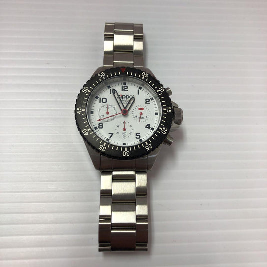 As is For Parts zippo chronograph watch brand new collection white