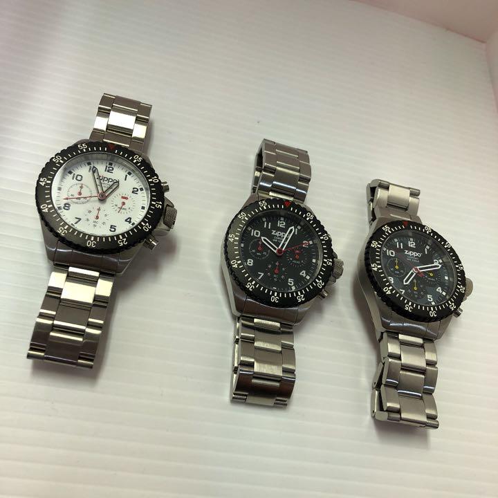 As is For Parts zippo chronograph watch brand new collection white