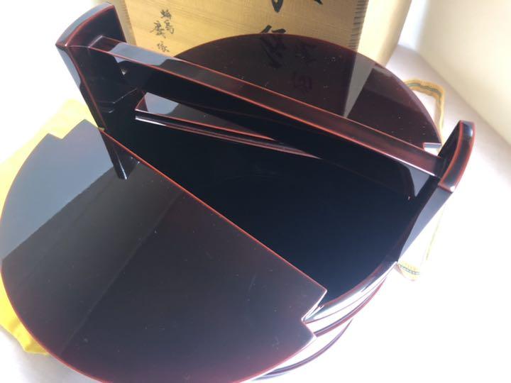 Wajima lacquerware, Keitsuka's Teoke water jar, tea utensils, Tamenuri