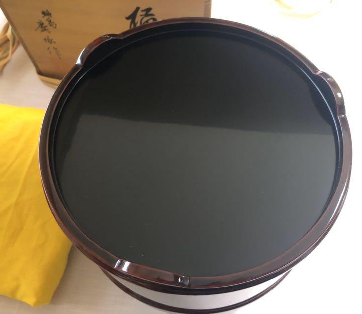Wajima lacquerware, Keitsuka's Teoke water jar, tea utensils, Tamenuri