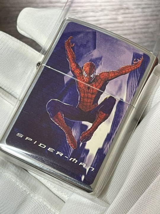 As is For Parts zippo Spider-Man Limited Edition Double Sided Rare Model Made in