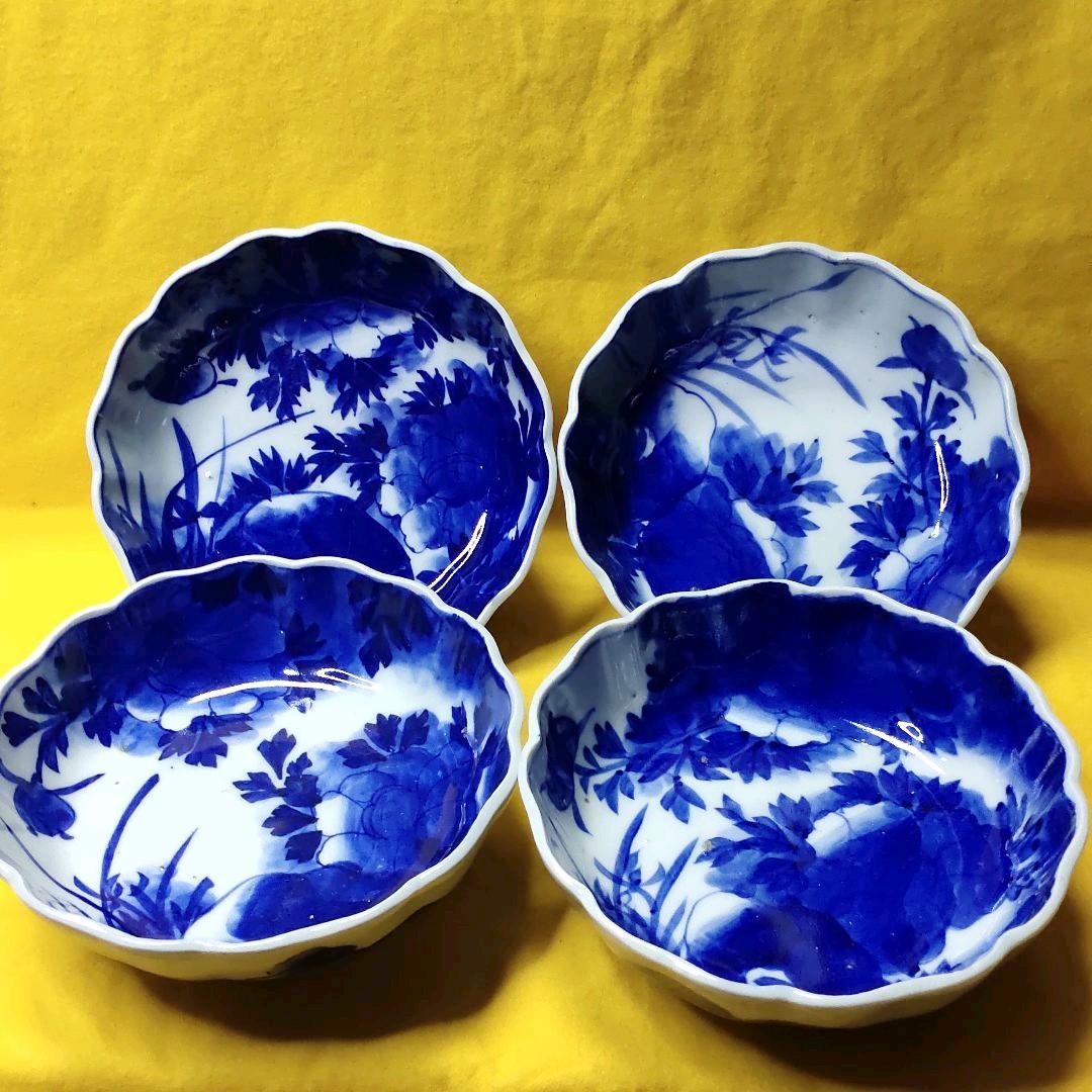 Old Imari ware dyed Namasu plate hand-painted