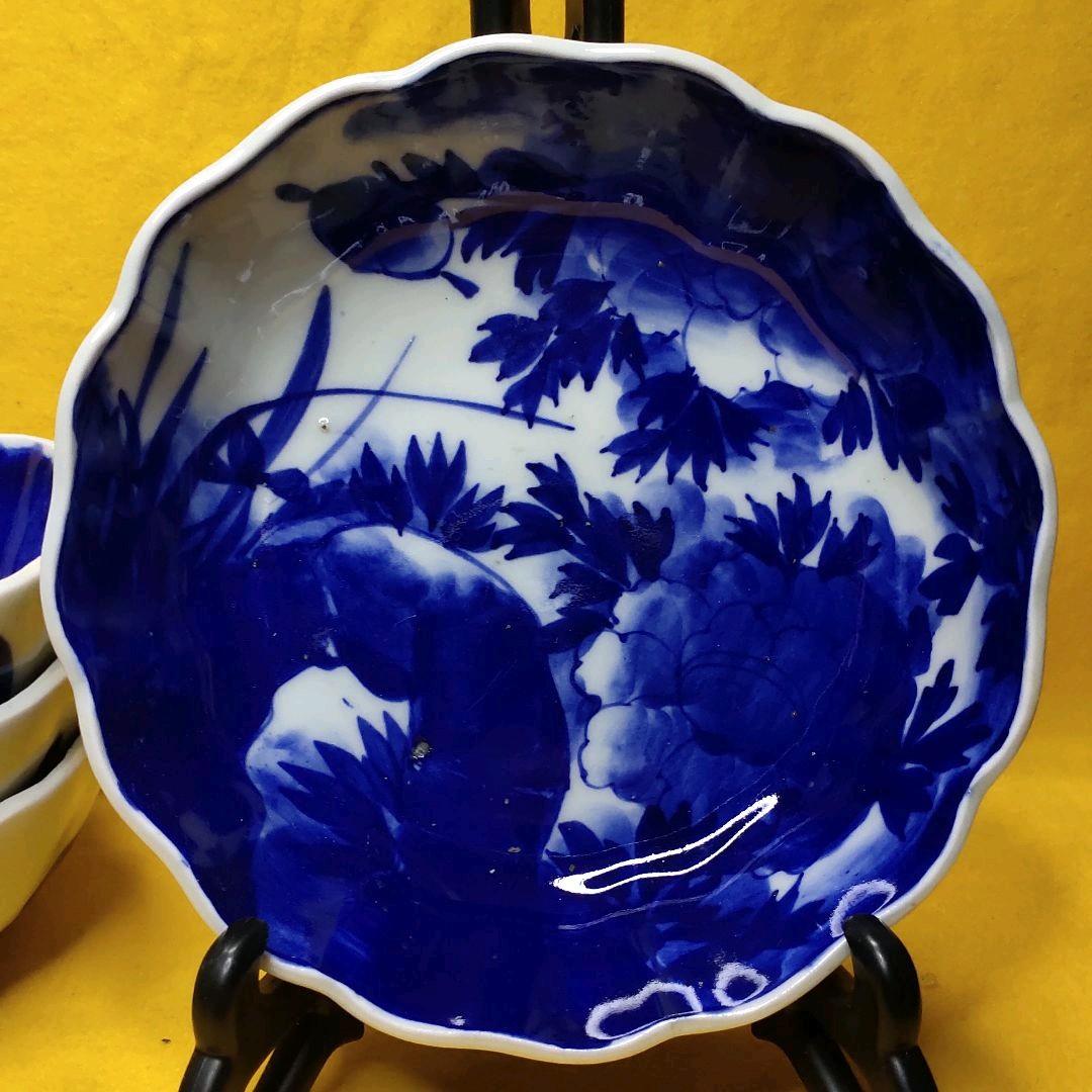 Old Imari ware dyed Namasu plate hand-painted