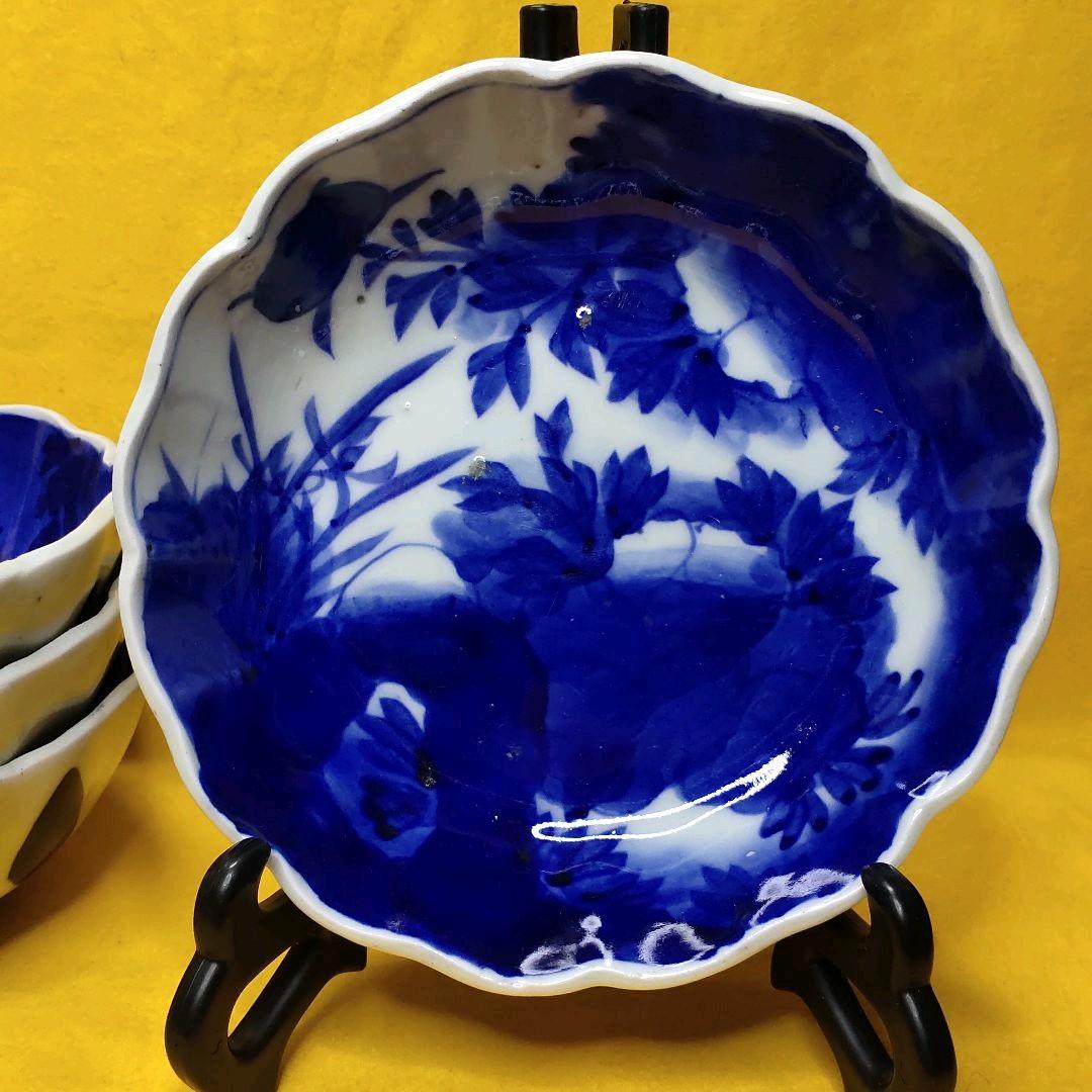 Old Imari ware dyed Namasu plate hand-painted