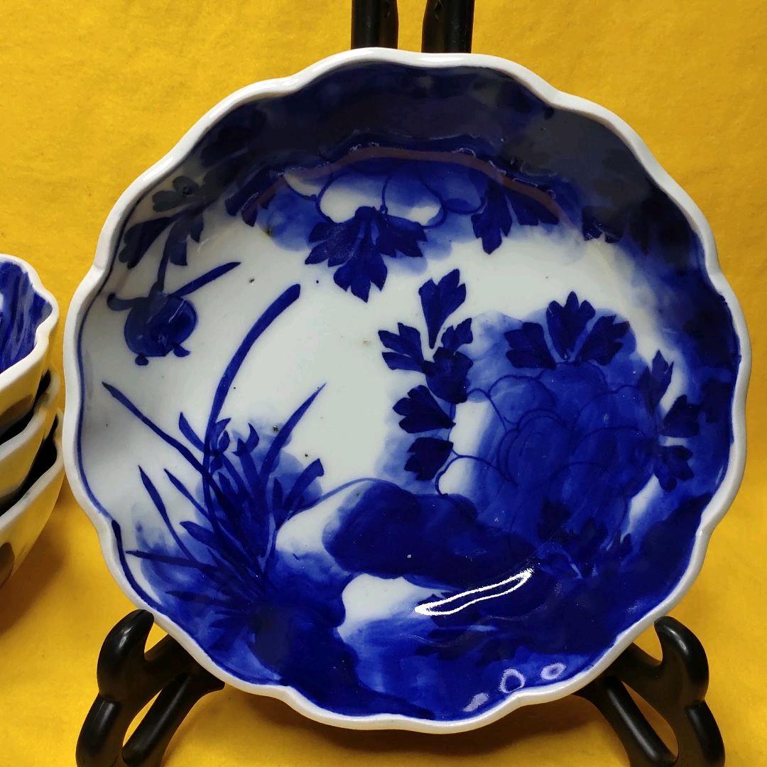 Old Imari ware dyed Namasu plate hand-painted