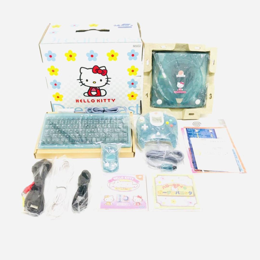 Hello Kitty DC Set Skeleton Blue Dreamcast